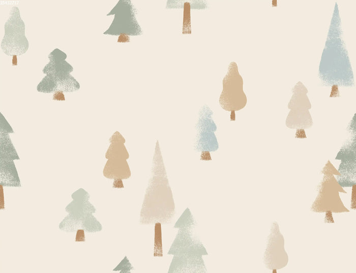 Winter Forest Creme - Family Fabrics B.V.
