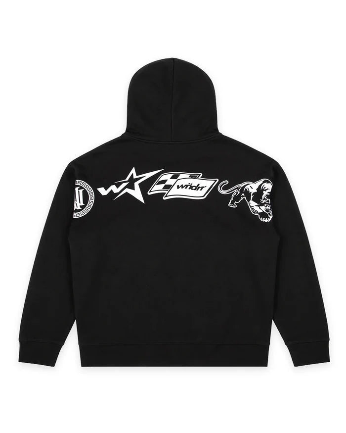 WNDRR Advocate Hood Sweat (Black)