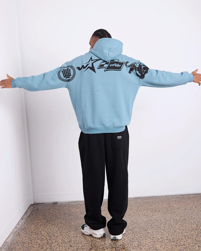 WNDRR Advocate Hood Sweat (Dusk Blue)