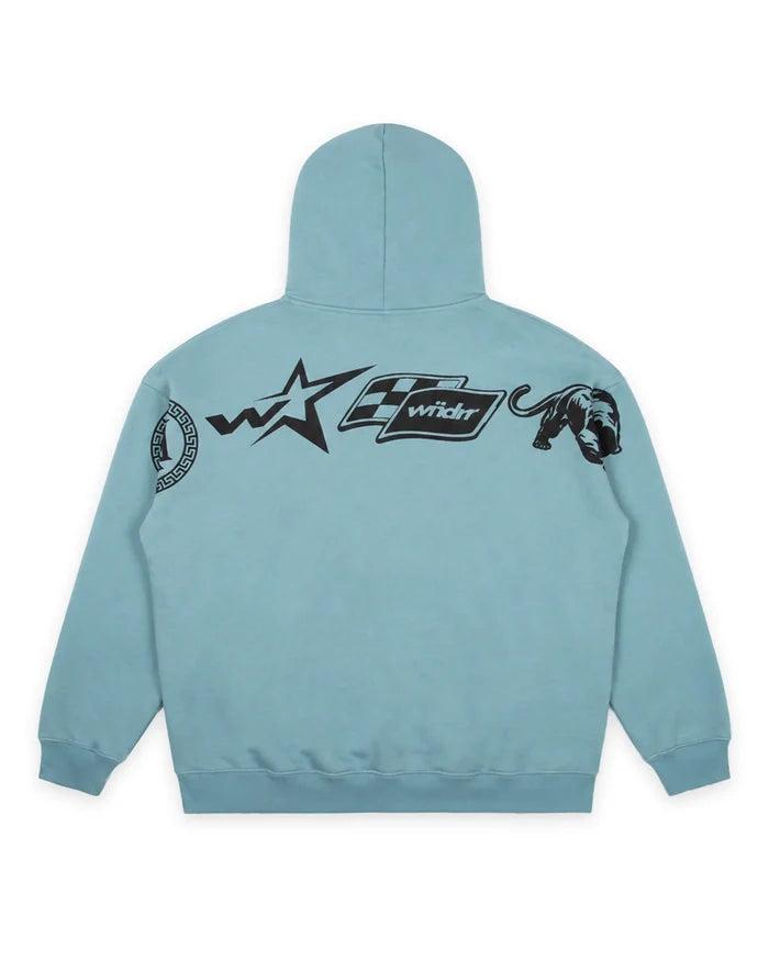 WNDRR Advocate Hood Sweat (Dusk Blue)