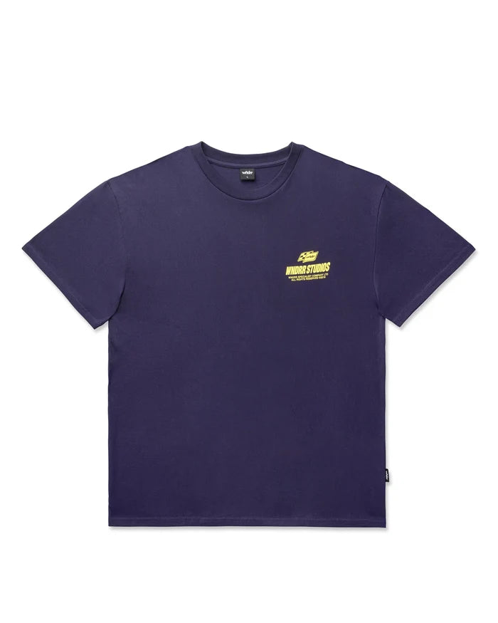 WNDRR Apex Box Fit Tee (Navy)