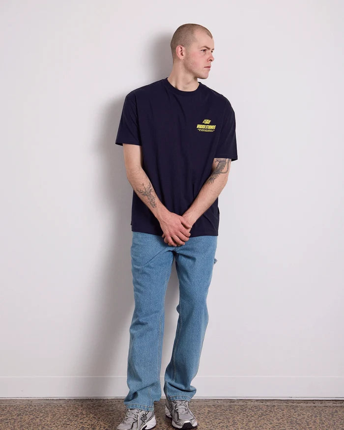 WNDRR Apex Box Fit Tee (Navy)