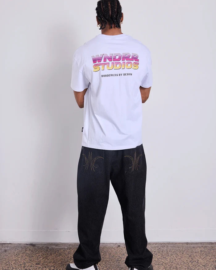 WNDRR Arcade Box Fit Tee (White)
