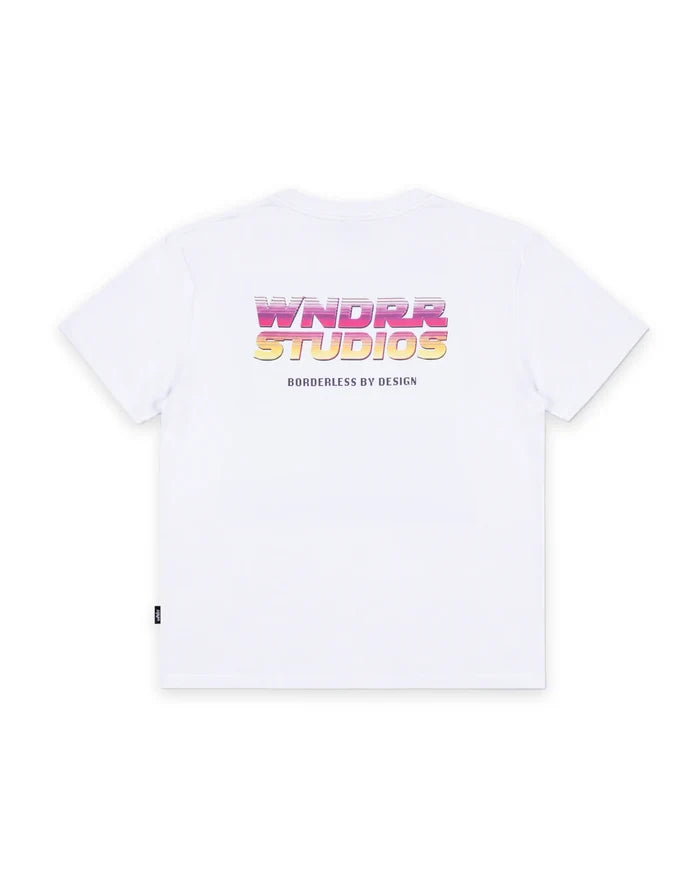 WNDRR Arcade Box Fit Tee (White)