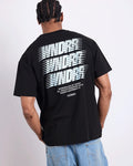 WNDRR Borderless Box Fit Tee (Black/Blue)