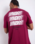 WNDRR Borderless Box Fit Tee (Blood Red)
