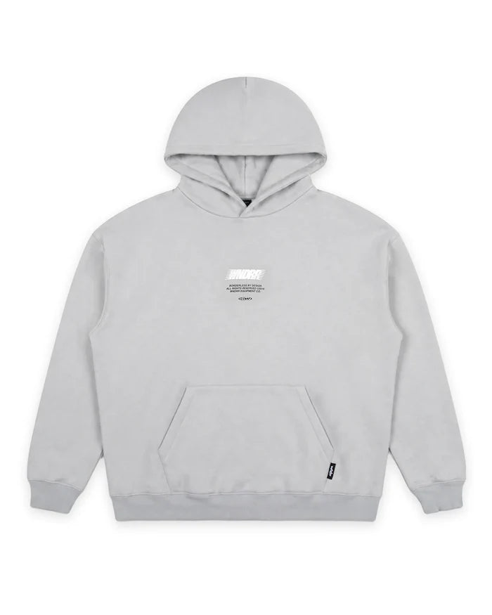 WNDRR Borderless Hood Sweat (Cement Grey)