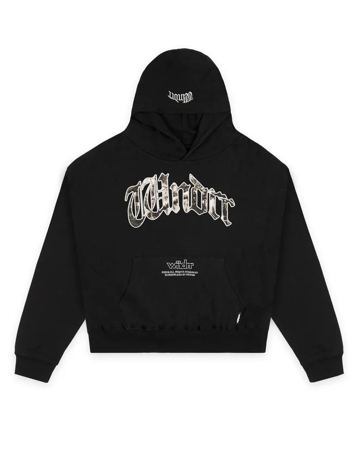 WNDRR Box Fit Hood Sweat (Black)