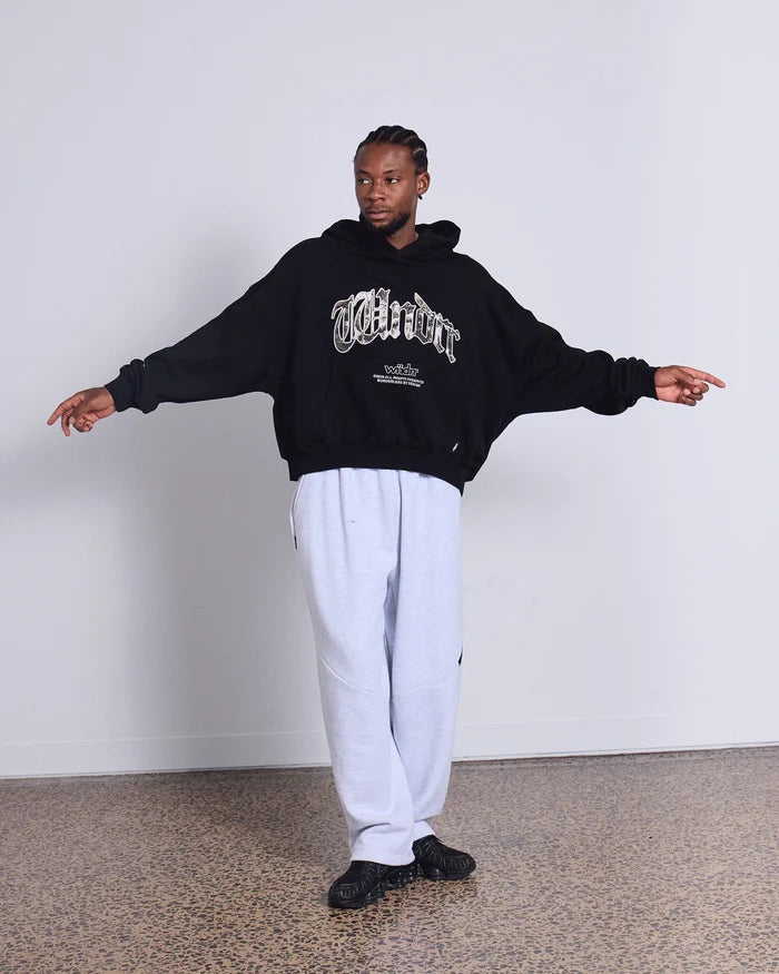 WNDRR Box Fit Hood Sweat (Black)