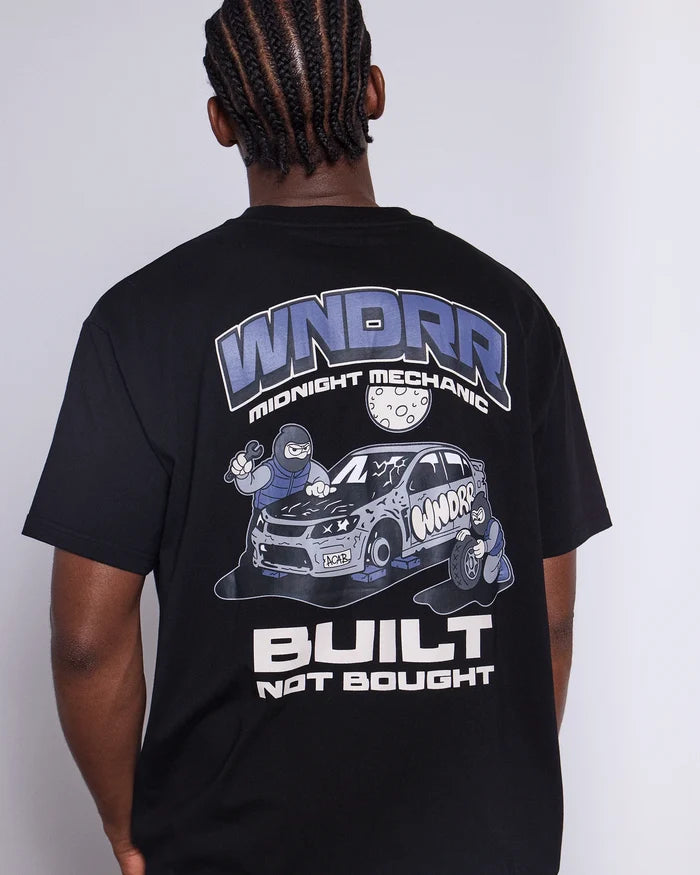 WNDRR Built Box Fit Tee (Black)