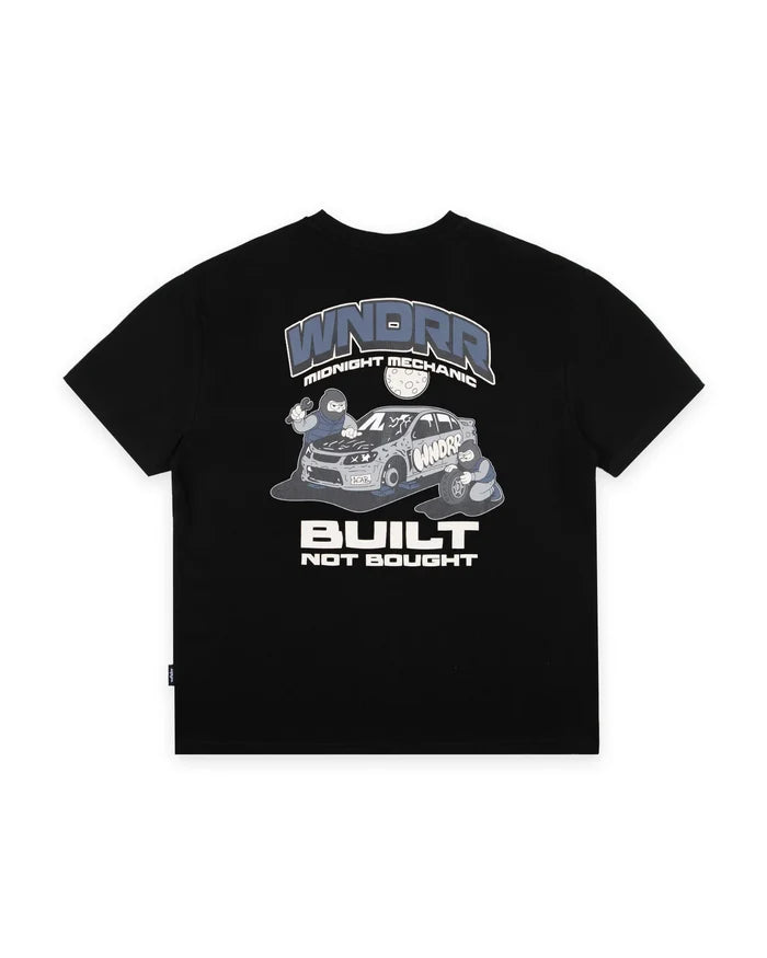 WNDRR Built Box Fit Tee (Black)