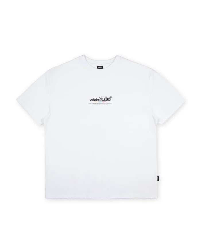 WNDRR Collective Box Fit Tee (White)