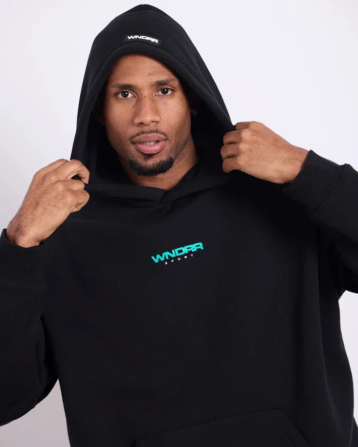 WNDRR Collective Hood Sweat (Black)