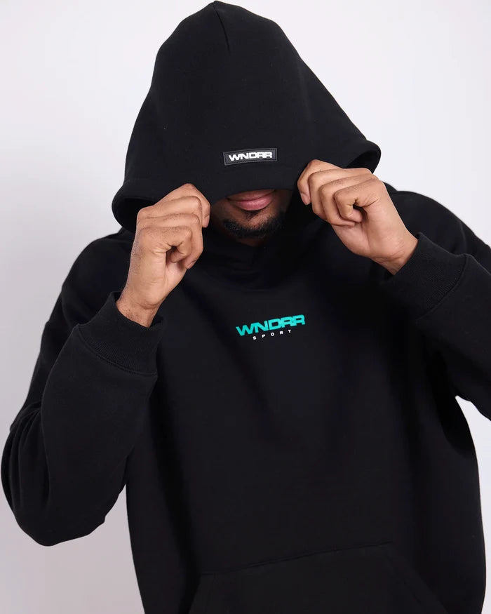 WNDRR Collective Hood Sweat (Black)