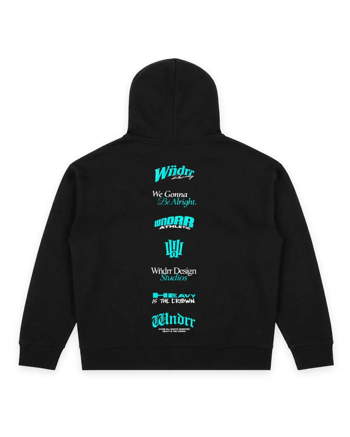 WNDRR Collective Hood Sweat (Black)