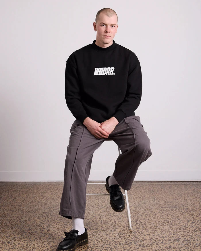 Wndrr Drift Crew Sweat (Black)