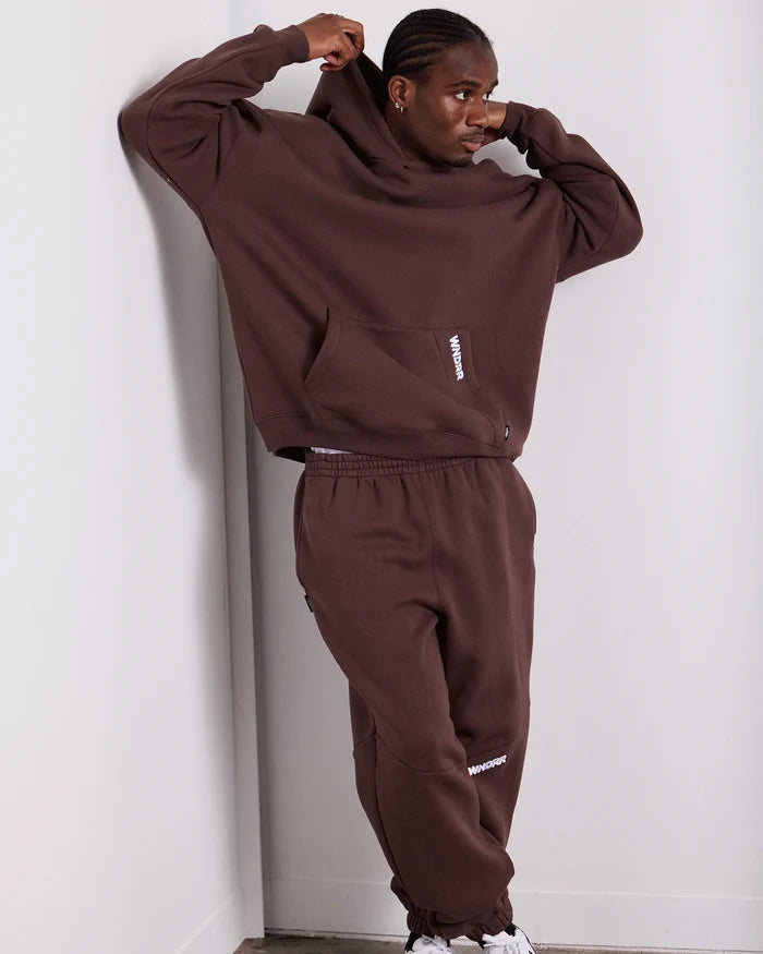 WNDRR Halo Hood Sweat (Brown)