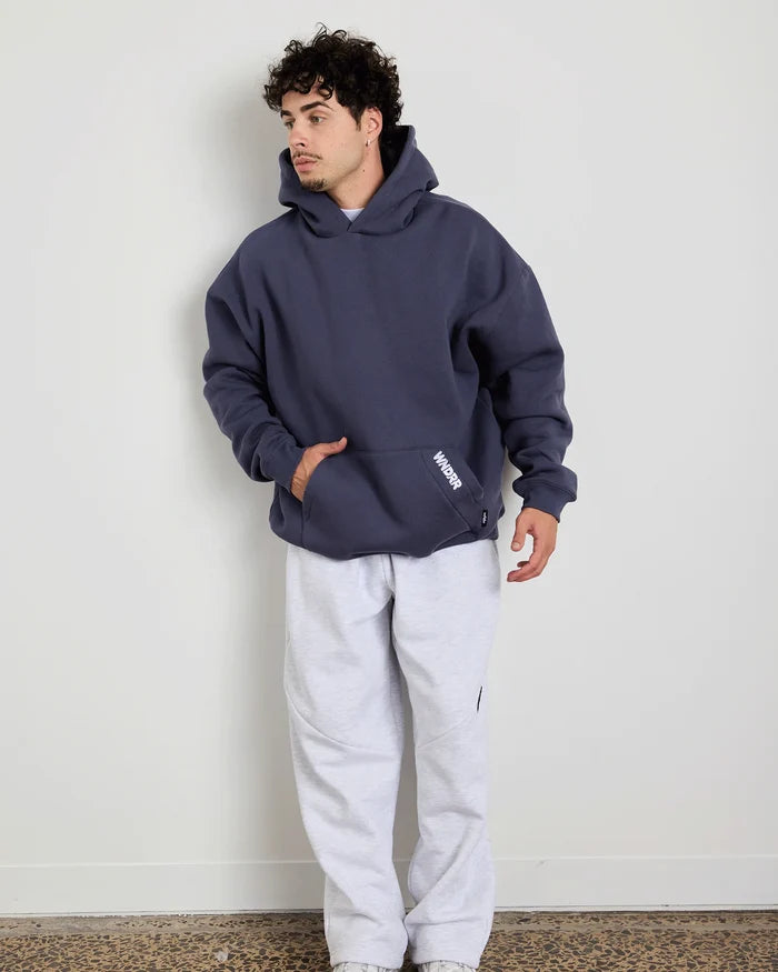 WNDRR Halo Hood Sweat (Storm Blue)