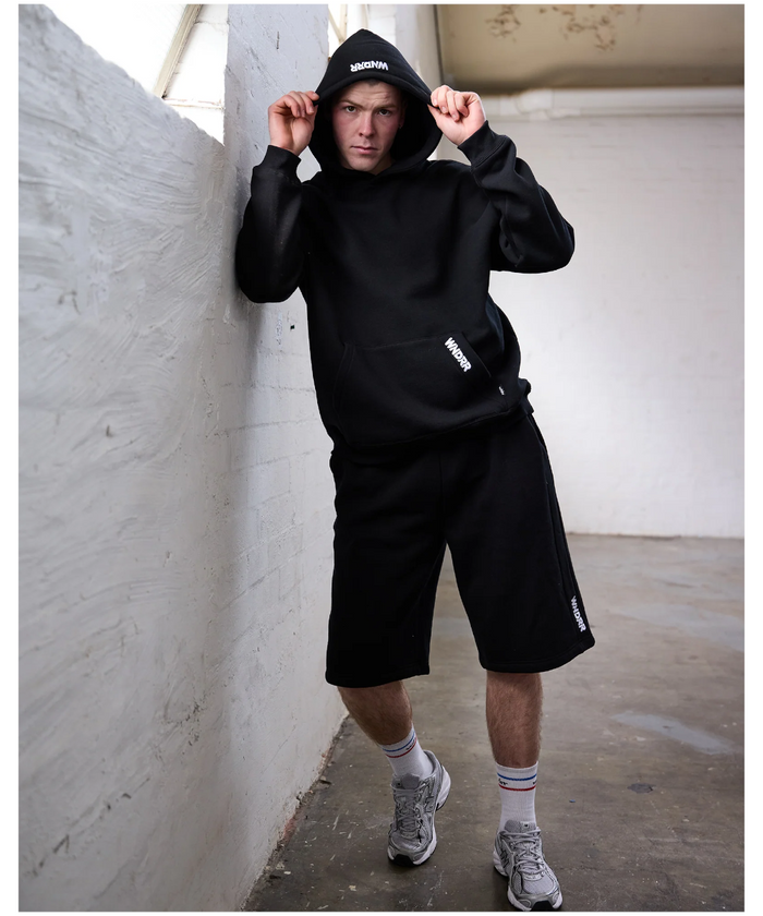 WNDRR Halo Trackshort (Black)