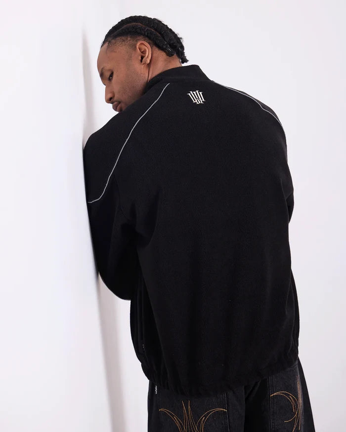 WNDRR Havok 1/4 Zip Sherpa Fleece (Black)