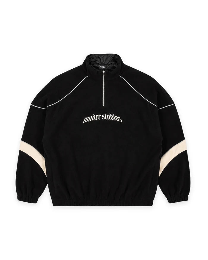 WNDRR Havok 1/4 Zip Sherpa Fleece (Black)