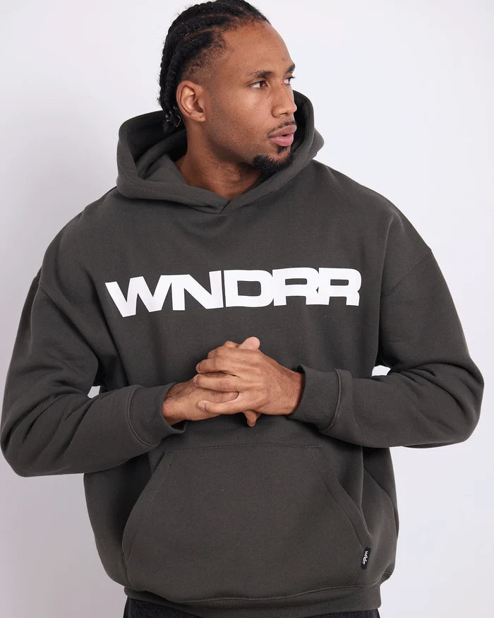 WNDRR Motif Hood Sweat (Ink)