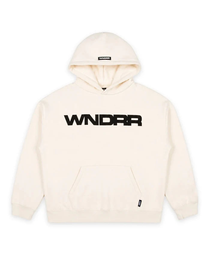 WNDRR Motif Hood Sweat (Off White)