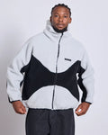 WNDRR Nimbus Fleece Jacket (Oyster/Black)