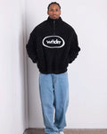 WNDRR Orbit 1/4 Sherpa Sweat (Black)