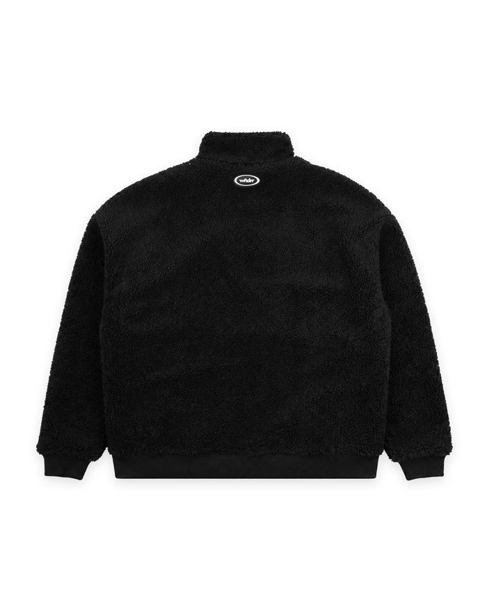 WNDRR Orbit 1/4 Sherpa Sweat (Black)