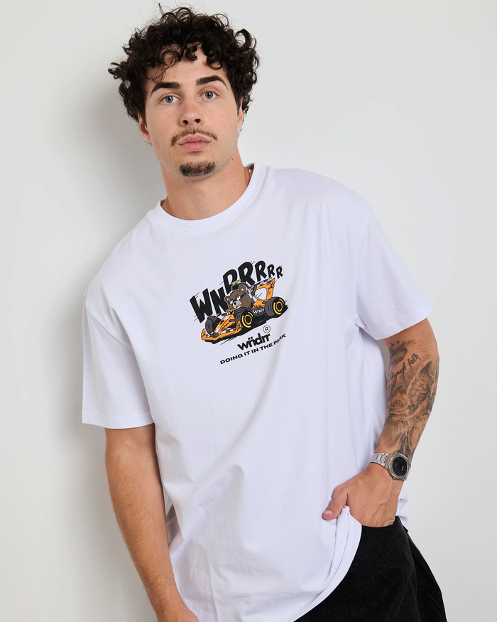 WNDRR Oscar Box Fit Tee (White)