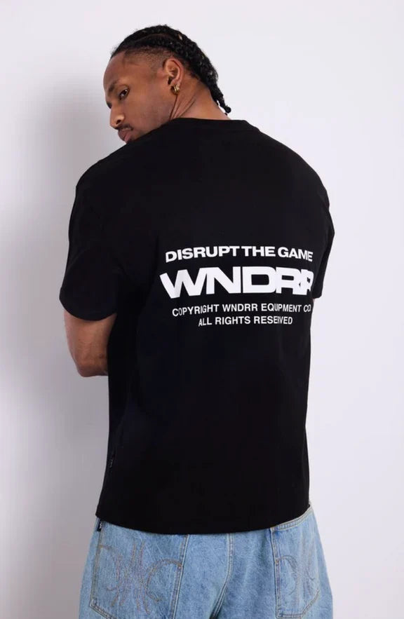 WNDRR Refrain Box Fit Tee (Black)
