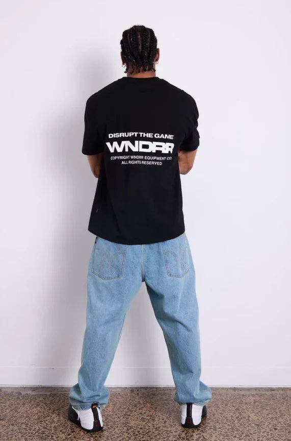 WNDRR Refrain Box Fit Tee (Black)