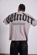 WNDRR Revival Heavy Weight Tee (Moon Grey)