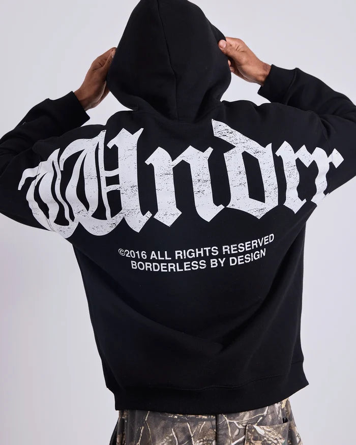WNDRR Revival Hood Sweat (Black)