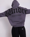 WNDRR Revival Hood Sweat (Charcoal)
