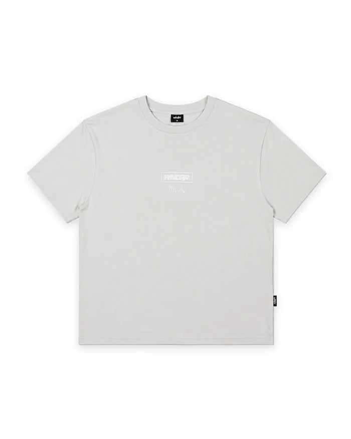WNDRR Shodo Box Fit Tee (Oyster)