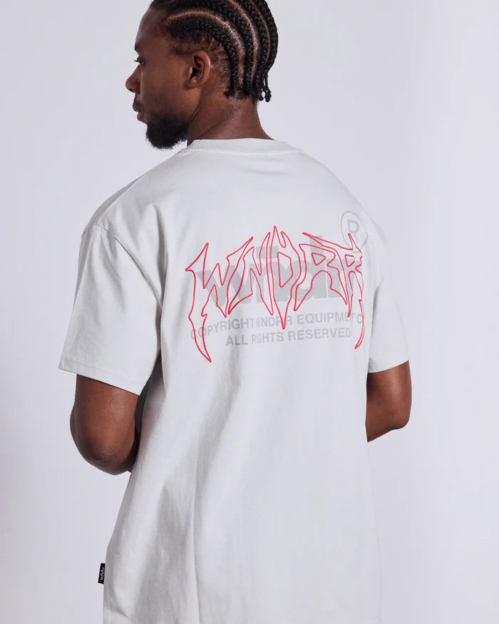 WNDRR Shutdown Box Fit Tee (Oyster)