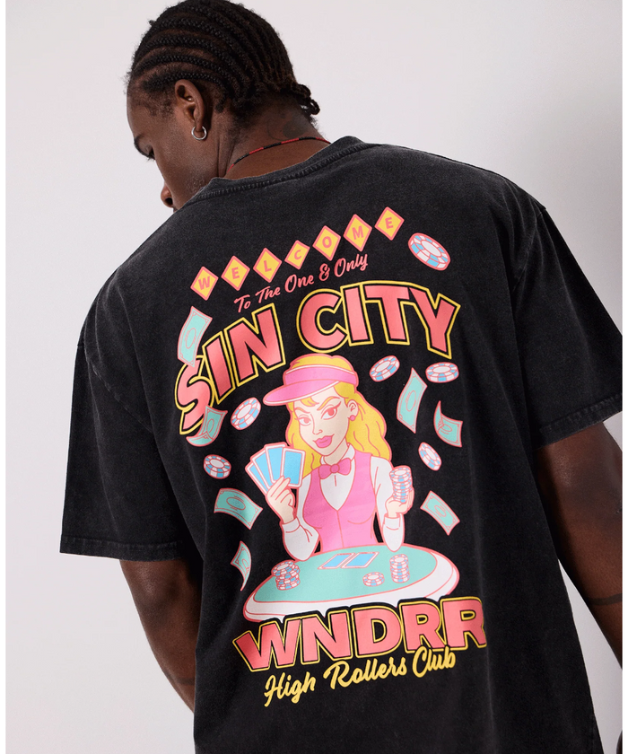 WNDRR Sin City Box Fit (Washed Black)