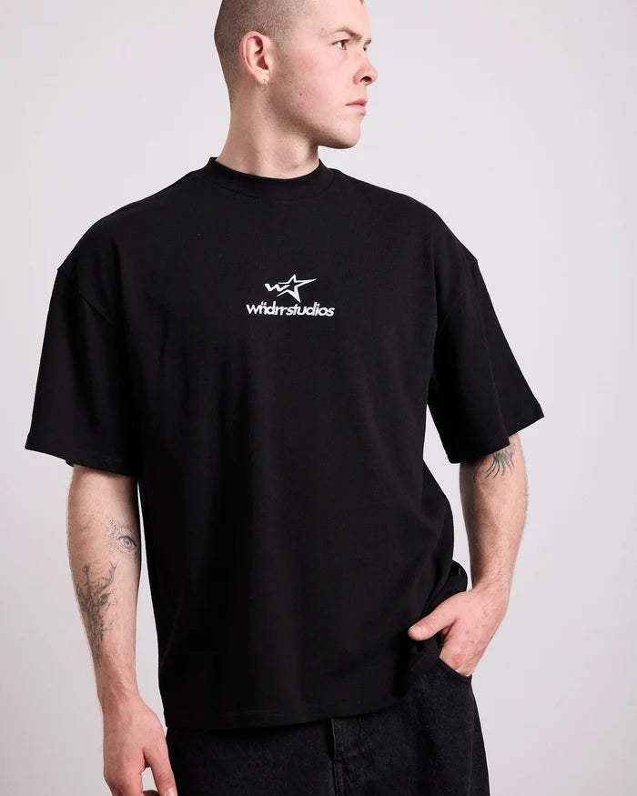 WNDRR Stxrhaus Heavy Weight Tee (Black)