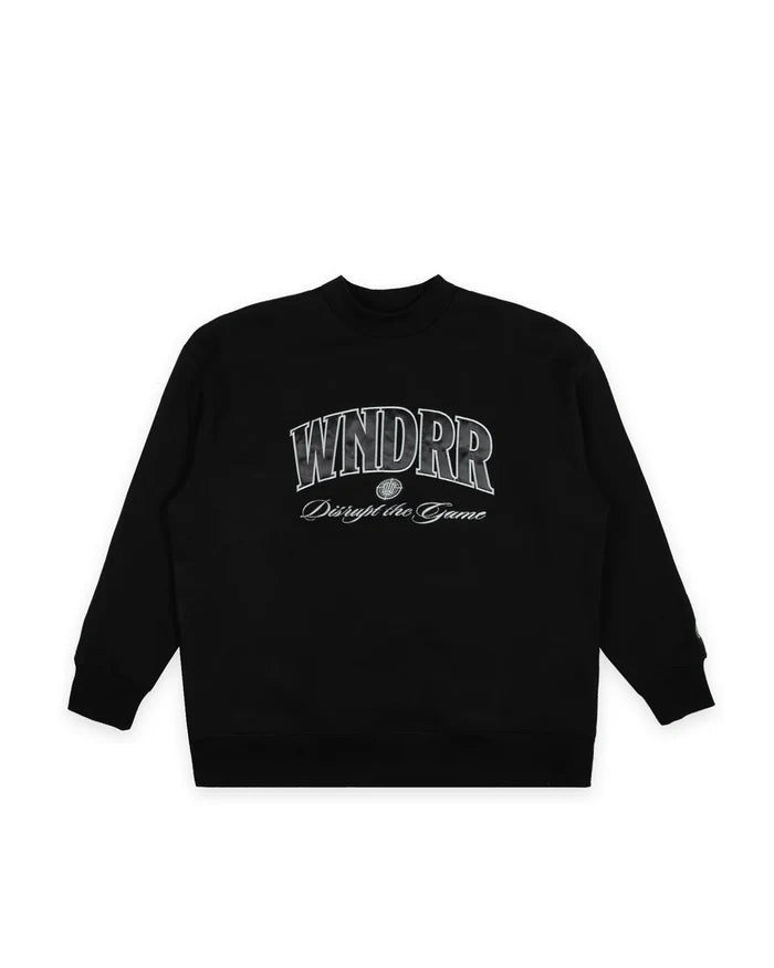 WNDRR Target Crew Sweat (Black)