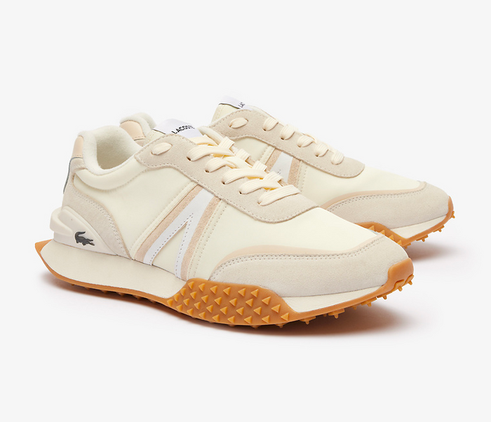 Women's Lacoste L-Spin Deluxe 124 4 (Off White/Natural)