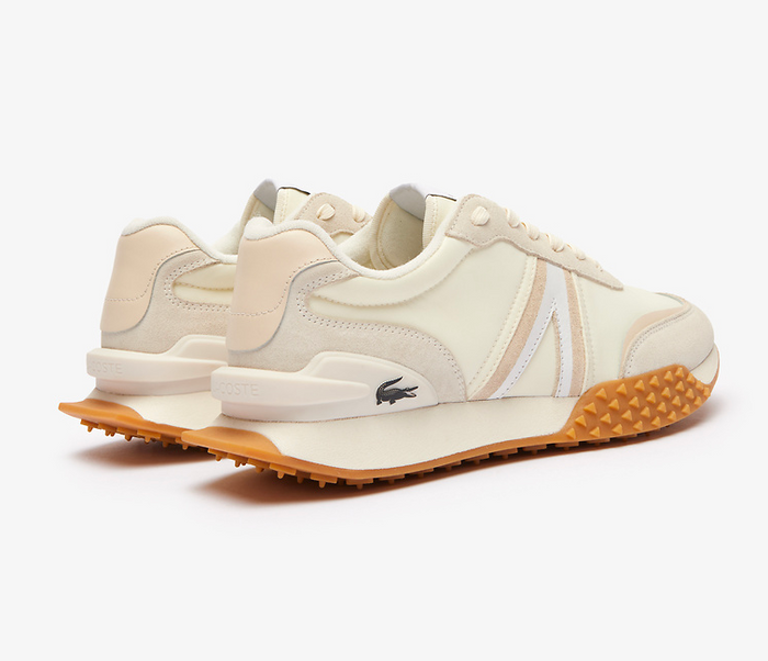 Women's Lacoste L-Spin Deluxe 124 4 (Off White/Natural)
