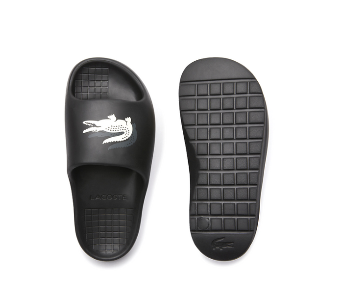Women's Lacoste Serve Slide CFA 2.0 (BLK/OFF WHT)