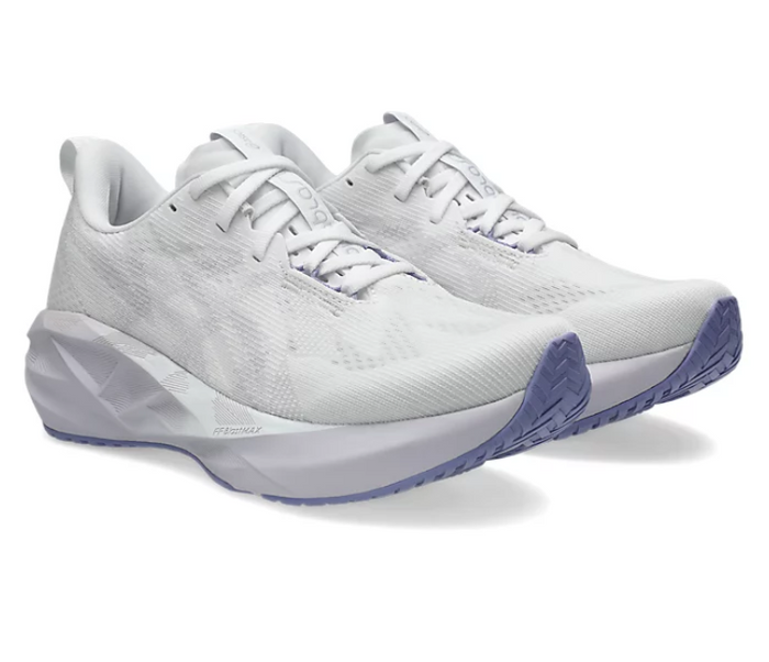 Womens Asics Novablast 5 (White/Lilac Hint)
