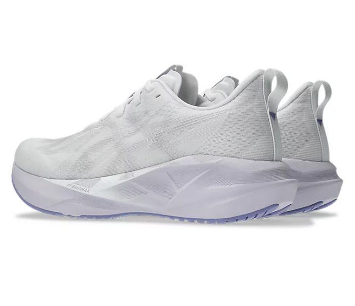 Womens Asics Novablast 5 (White/Lilac Hint)
