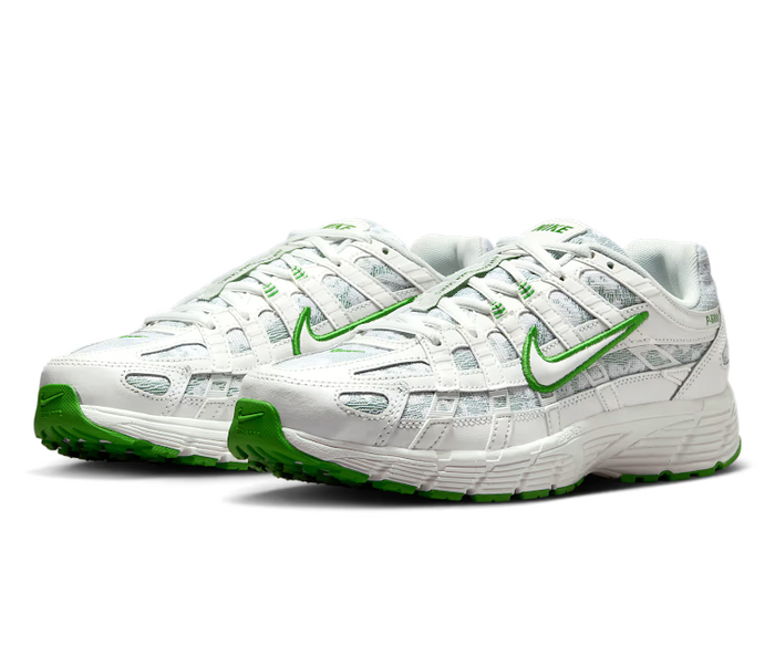 Womens Nike P-6000 (White/Green)
