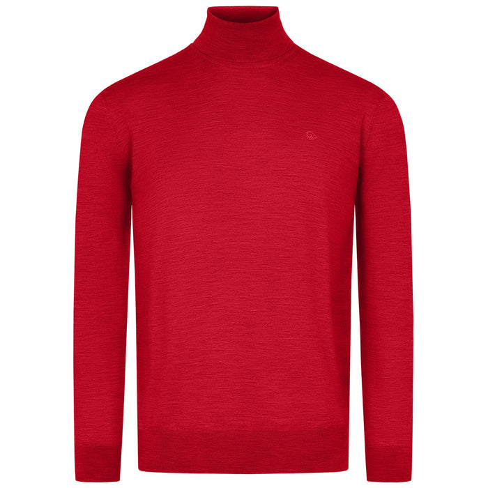 Giesswein Turtleneck Men - flame red 343