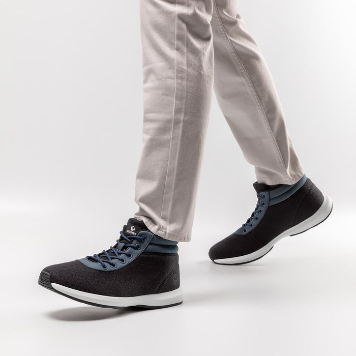 Giesswein Wool Sneaker High Top M - dark blue 548