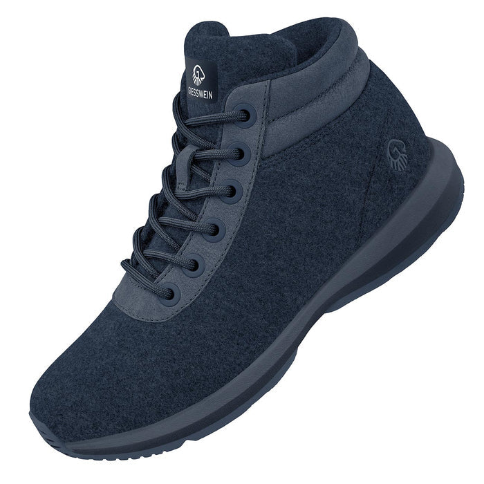Giesswein Wool Sneaker High Top W - blue 580